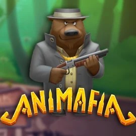 Animafia slot logo by Peter & Sons at Sankra Casino