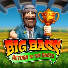 Official Slots logo: Big Bass Return to the Races by Pragmatic Play at Sankra Casino