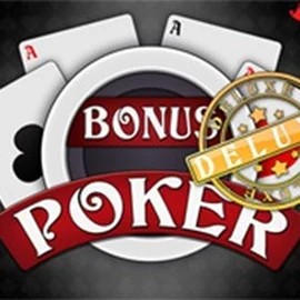Official Table Games logo: Bonus Poker Deluxe - 3 Hands by RTG (Reel Time Gaming) at Sankra Casino