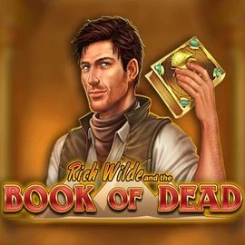 Book of Dead logo by Play'n GO at Sankra Casino