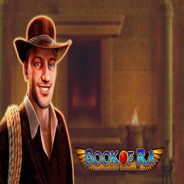 Book of Ra online game logo by Greentube on sankran.net