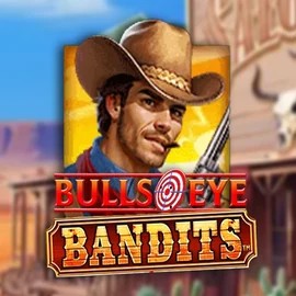 Bulls Eye Bandits slot logo by Origins at Sankra Casino