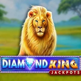 Try Diamond King Jackpots slot by SpinPlay Games on sankran.net – logo image