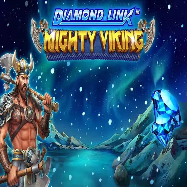 Diamond Link Mighty Viking logo by Greentube at Sankra Casino