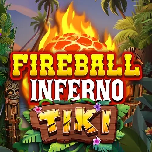 Fireball Inferno Tiki logo by NetEnt Sankra Casino
