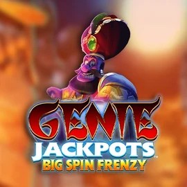 Genie Jackpots: Big Spin Frenzy online game logo by Blueprint Gaming on sankran.net