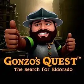 Gonzo's Quest slot logo by NetEnt at Sankra CasinoGonzo's Quest