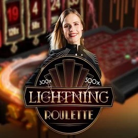 Lightning Roulette logo by Evolution Sankra Casino