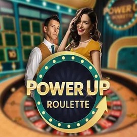 PowerUP Roulette slot logo by Pragmatic Play at Sankra Casino
