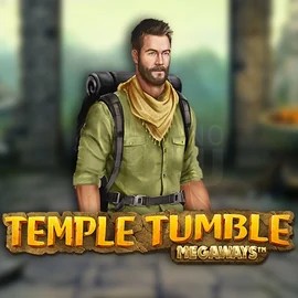 Temple Tumble Megaways casino game by Relax Gaming – featured logo at Sankra Casino