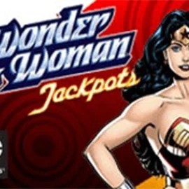 Try Wonder Woman Jackpots slot by Amaya on sankran.net – logo image